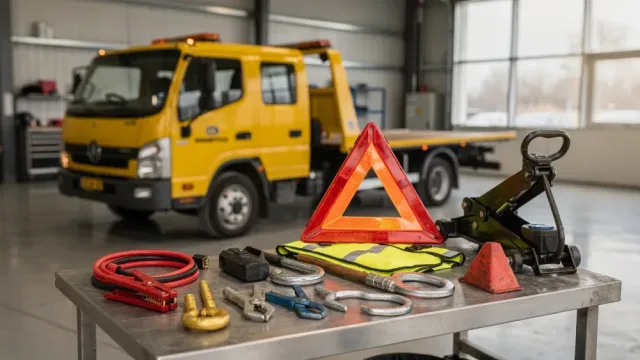 Przebita opona na trasie? Sprawdź, kiedy pomoc drogowa ją naprawi